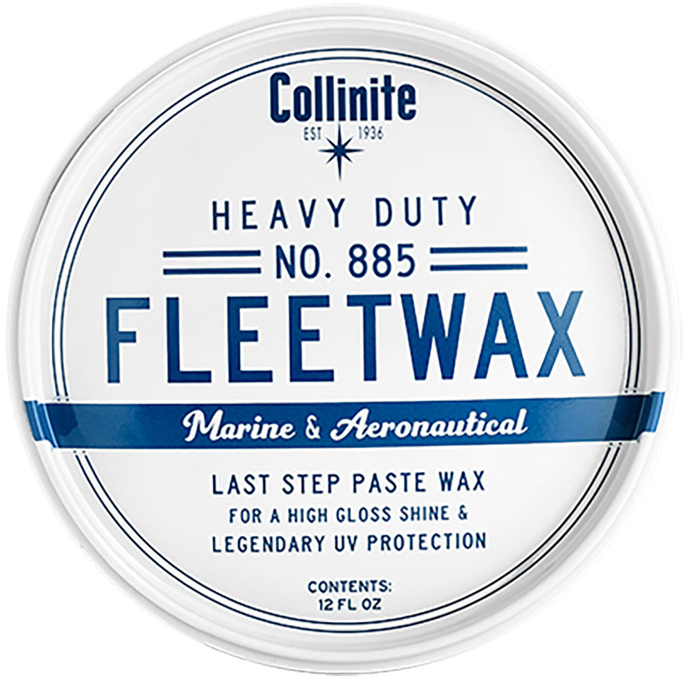 Collinite 885 Heavy Duty Fleetwax Paste - 12oz [885] - Premium Cleaning from Collinite - Just $21.95! 