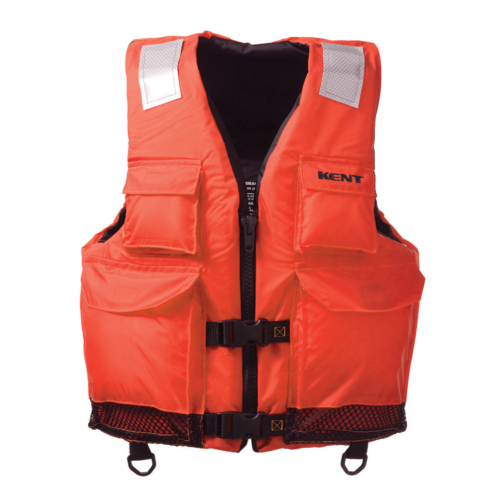 Kent Elite Dual-Sized Commercial Vest - L/XL - Orange [150200-200-050-23] - Premium Personal Flotation Devices from Kent Sporting Goods - Just $63.99! 