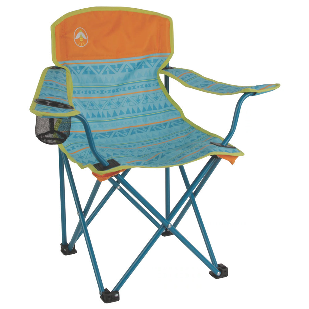 Coleman Kids Quad Chair - Teal [2000033703] - Premium Camping from Coleman - Just $24.99! 