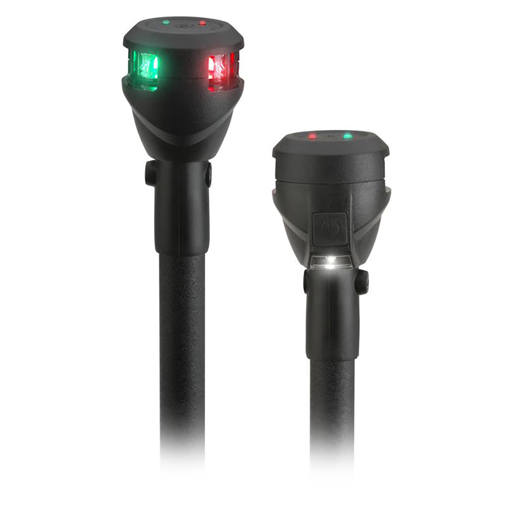 Attwood LightArmor Fast Action Bi-Color Pole Light - 14"  2-Pin [NV6LC1-14BP7] - Premium Navigation Lights from Attwood Marine - Just $49.99! 