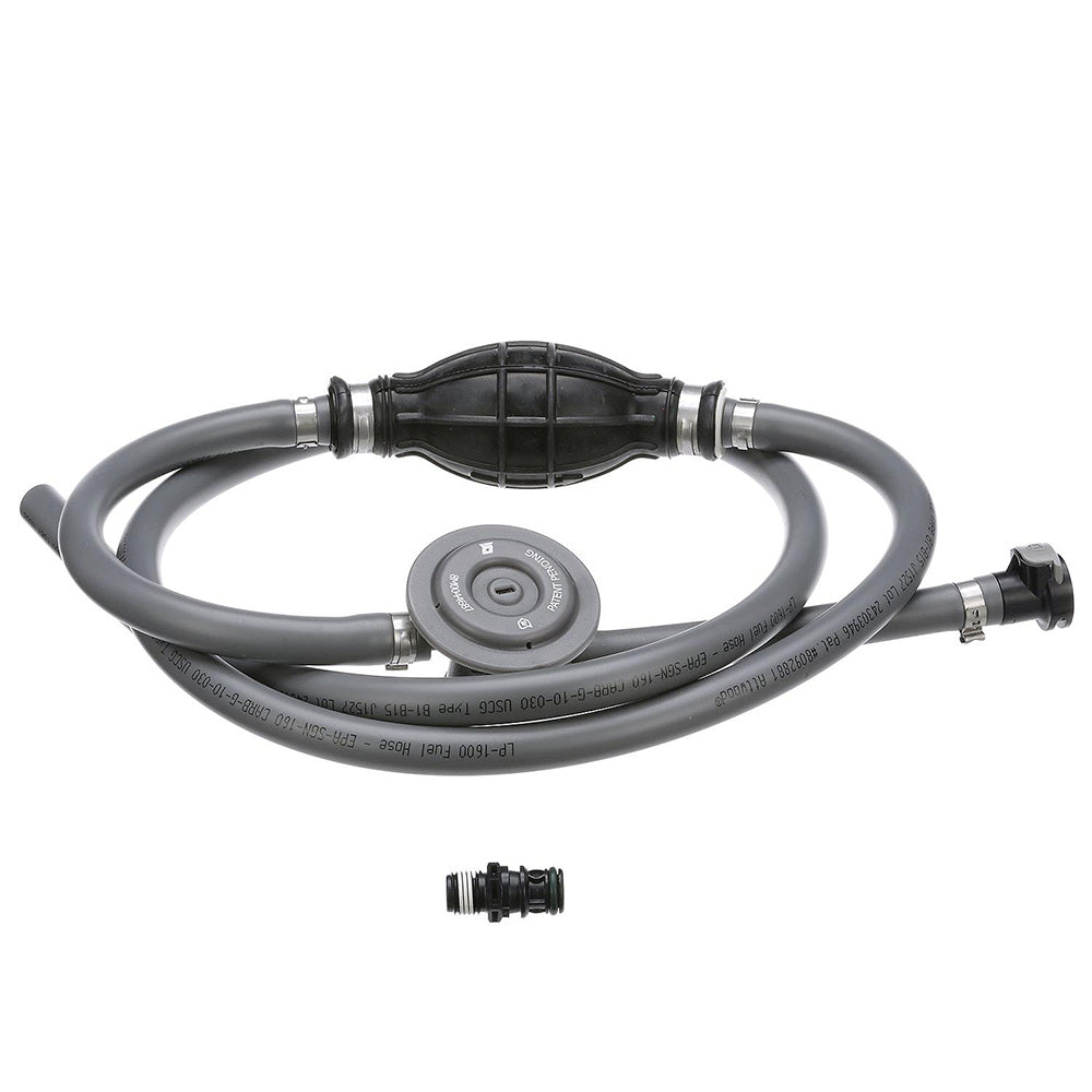 Attwood Universal Fuel Line Kit - 3/8" Dia. x 6 Length w/Sprayless Connectors  Fuel Demand Valve [93806UUSD7] - Premium Fuel Systems from Attwood Marine - Just $63.99! 