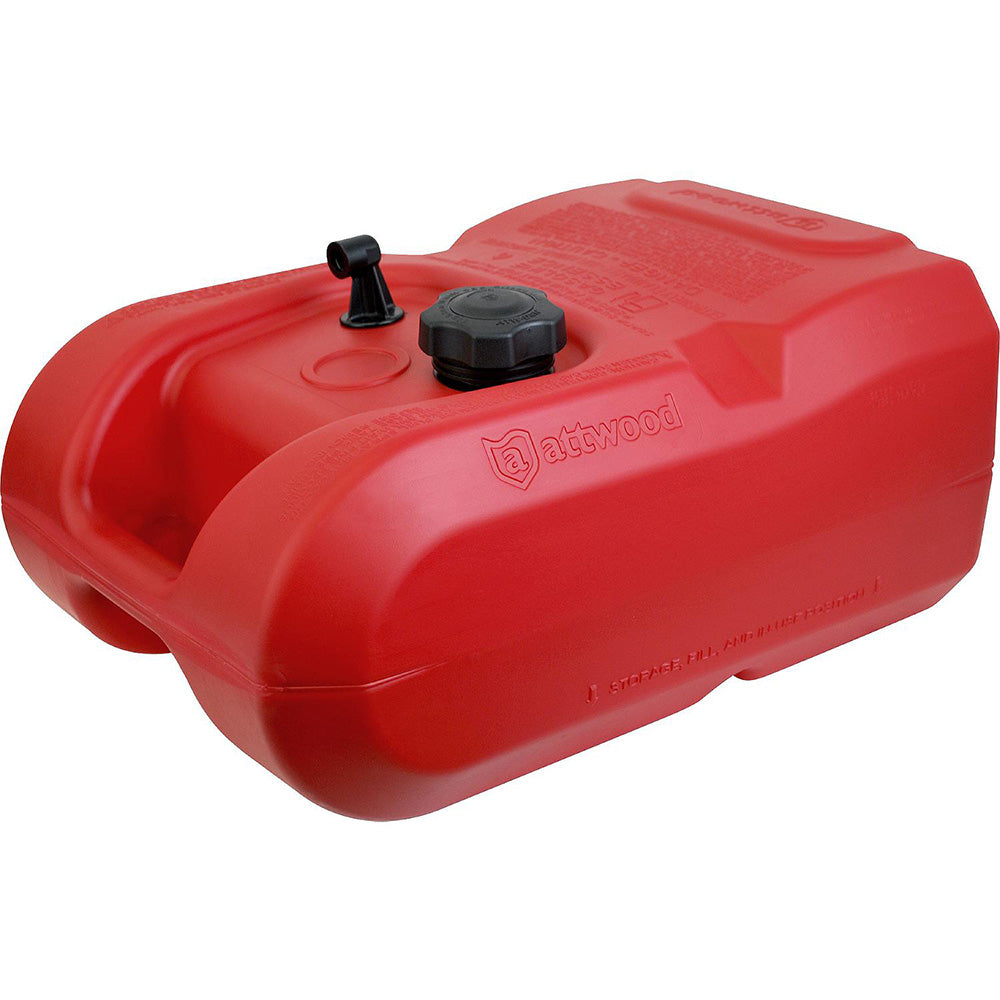 Attwood Portable Fuel Tank - 3 Gallon w/o Gauge [8803LP2] - Premium Fuel Systems from Attwood Marine - Just $52.99! 