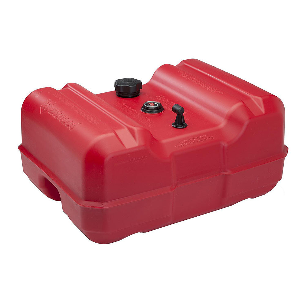 Attwood Portable Low Profile Fuel Tank - 12 Gallon w/Gauge [8812LLPG2] - Premium Fuel Systems from Attwood Marine - Just $121.99! 