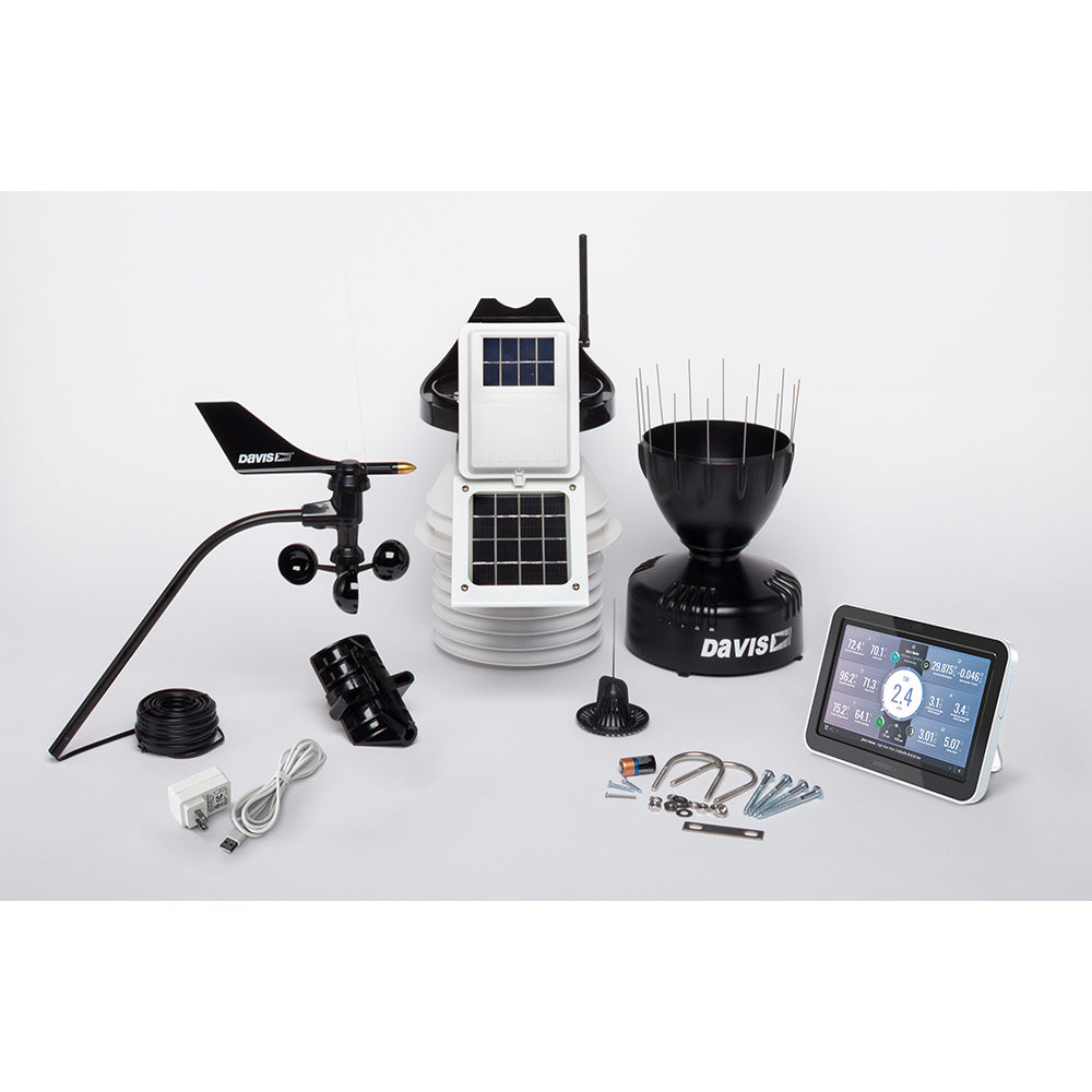 Davis Vantage Pro2 Wireless Weather Station w/WeatherLink Console  24hr Fan Aspirated Radiation Shield [6253] - Premium Weather Instruments from Davis Instruments - Just $982.99! 