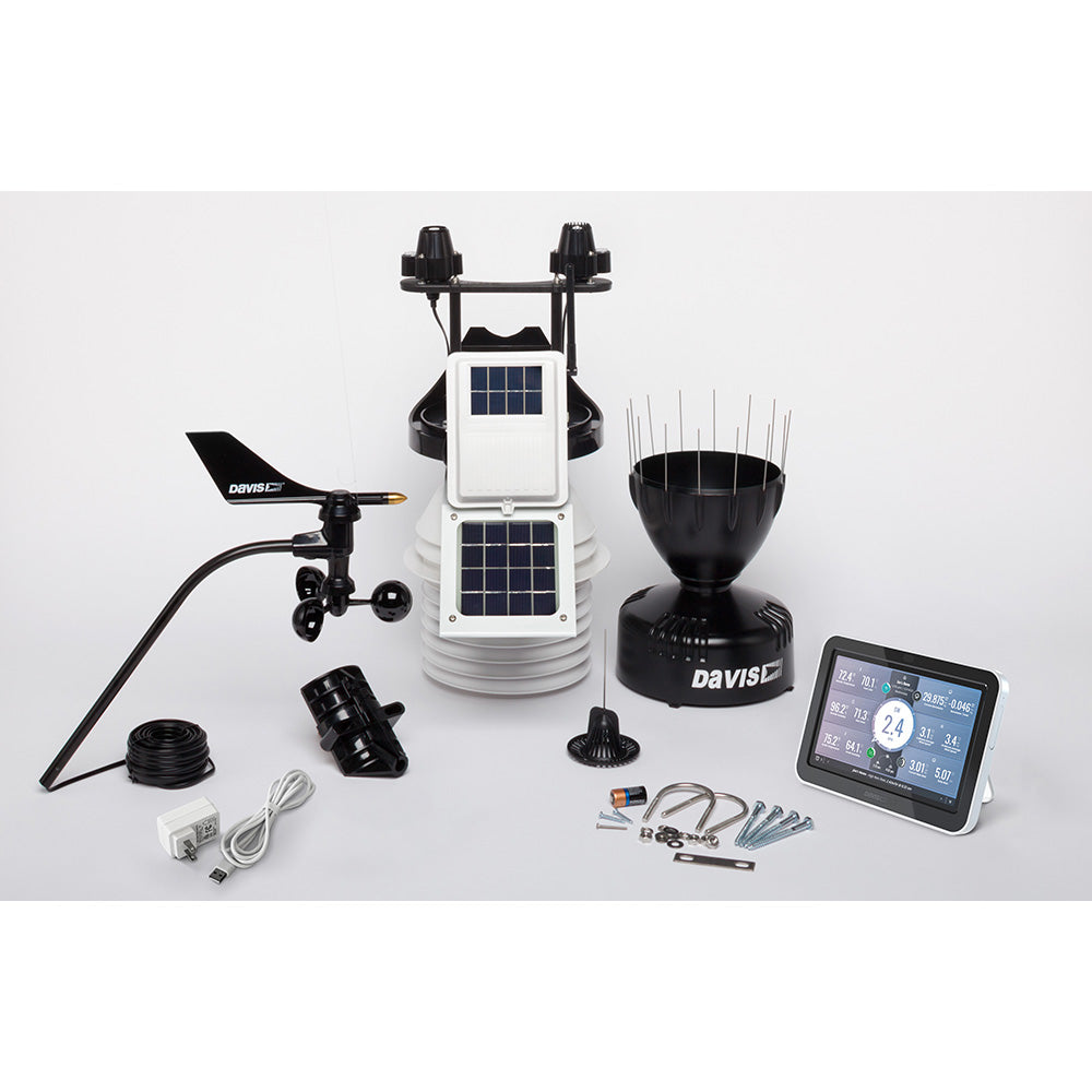 Davis Vantage Pro2 Wireless Weather Station w/WeatherLink Console, 24hr Fan Aspirated Radiation Shield, UV  Solar Sensors [6263] - Premium Weather Instruments from Davis Instruments - Just $1387.99! 