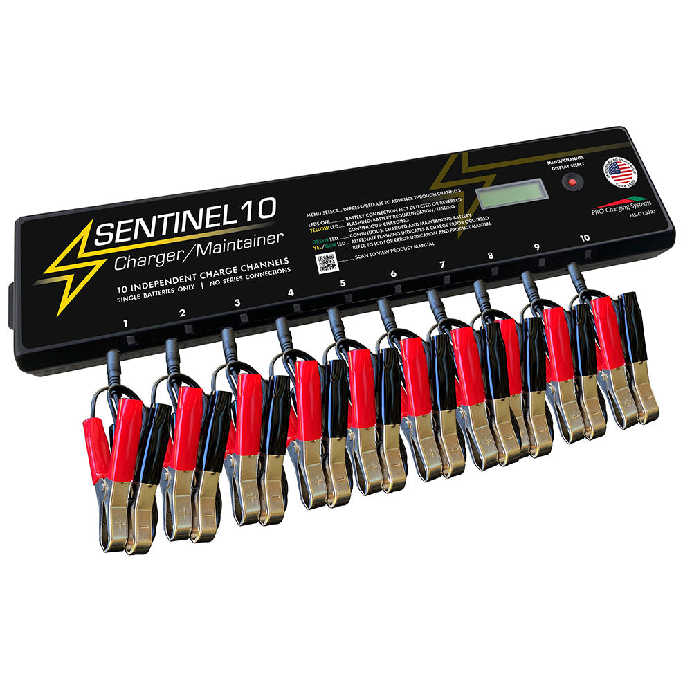 Dual Pro Sentinel 10 Charger/Maintainer [S10] - Premium Battery Chargers from Dual Pro - Just $313.99! 