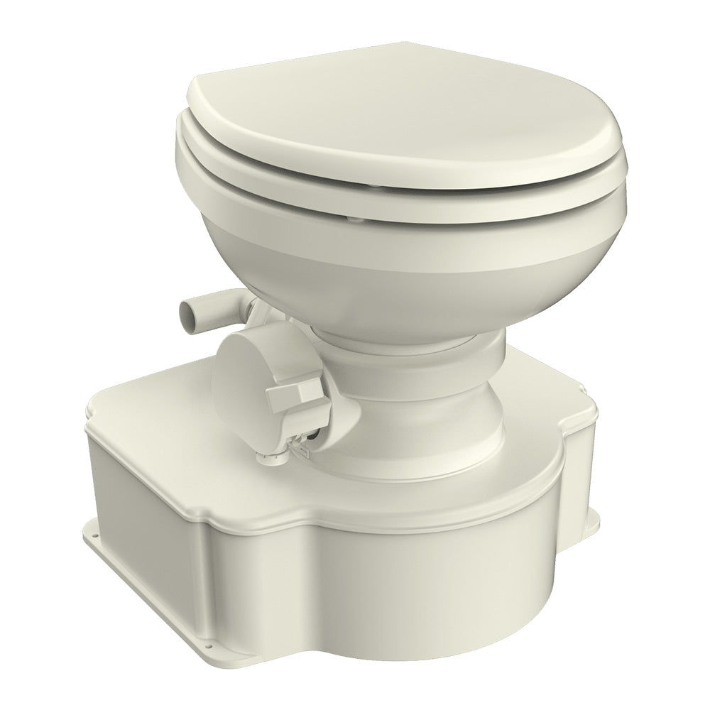 Dometic Bone M65 Marine Gravity Toilet - Elongated Seat Size w/Foot Pedal [312500003] - Premium Portable Toilets from Dometic - Just $1188.99! 