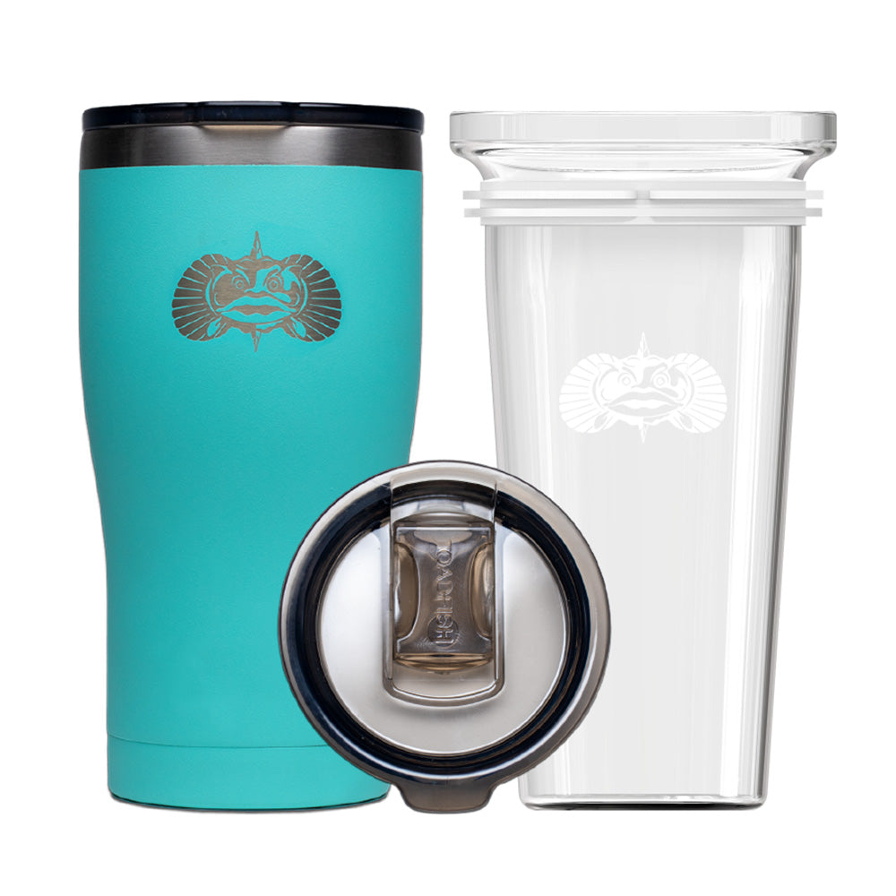 Toadfish Non-Tipping 20oz Tumbler - Teal [1132] - Premium Deck / Galley from Toadfish - Just $25.99! 