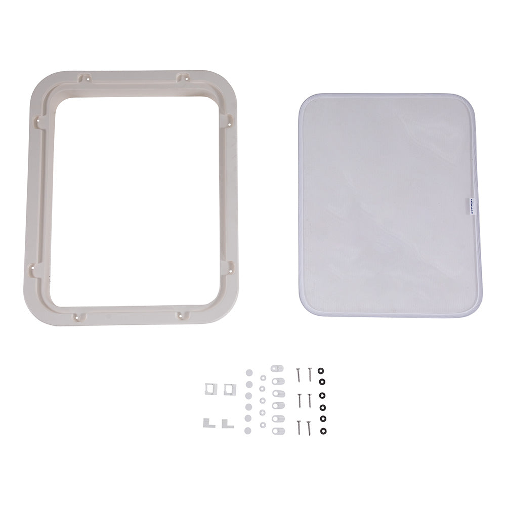 Lewmar White Trim Ring  Screen Kit [367654252] - Premium Hatches from Lewmar - Just $191.99! 