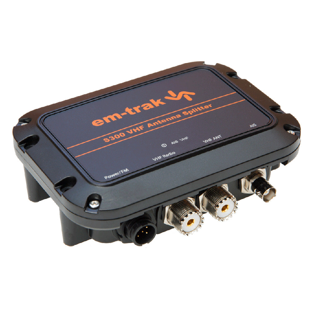 em-trak VHF Antenna Splitter [413-0060] - Premium Network Cables & Modules from em-trak - Just $328! 