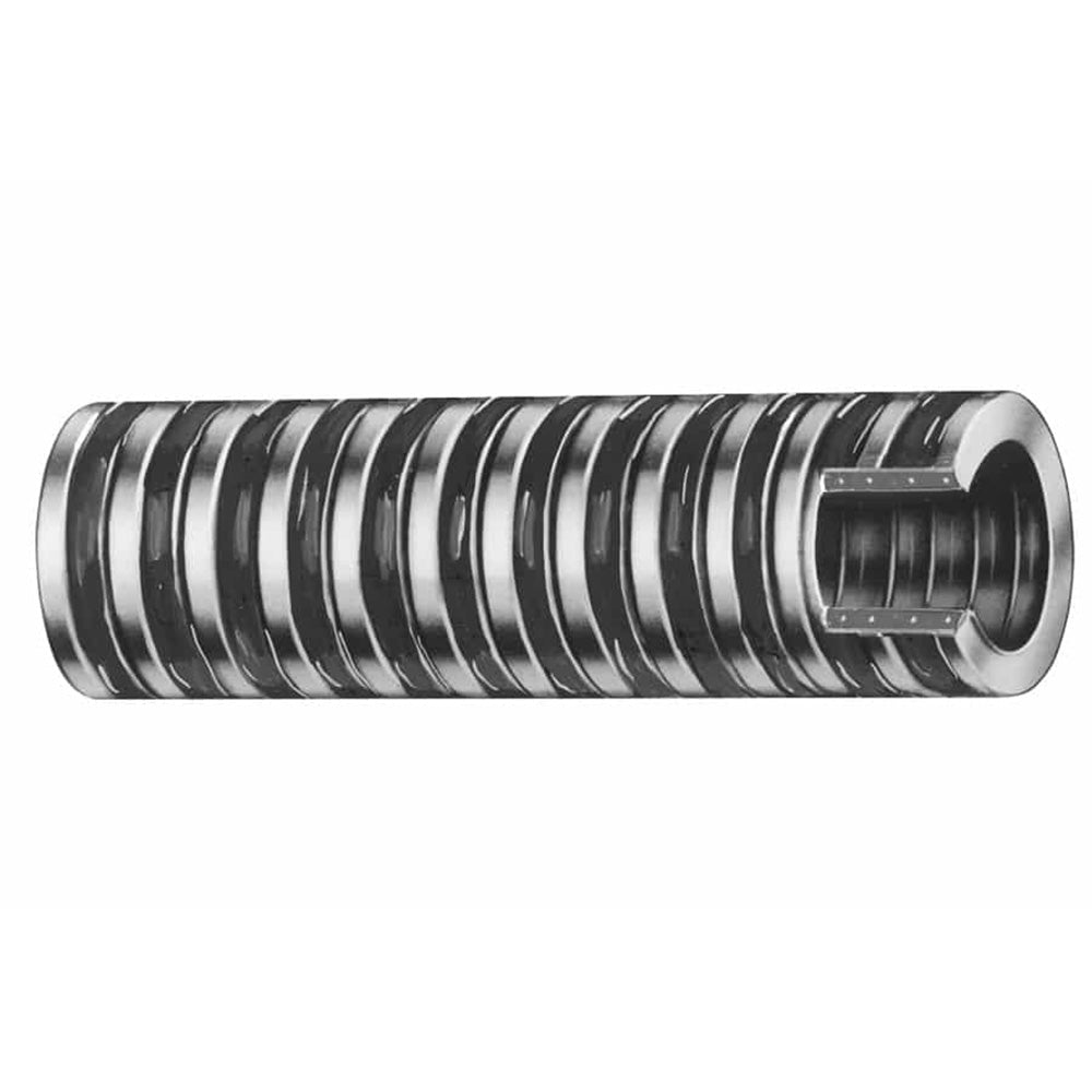 Trident Marine 1-1/8" x 50 Heavy Duty PVC Bilge  Livewell Hose (FDA) - Clear w/Black Helix [147-1186] - Premium Hose from Trident Marine - Just $121.99! 