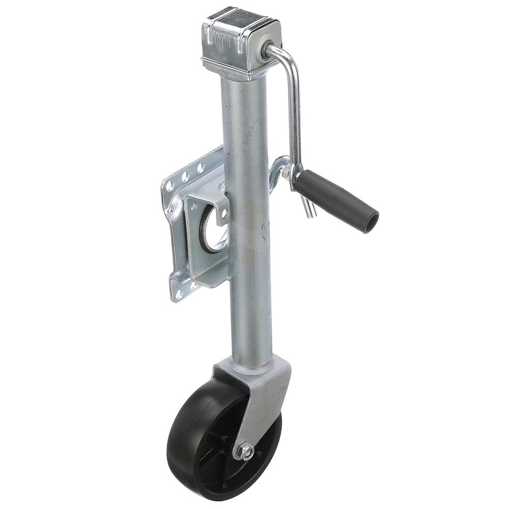 Attwood Fold-Up Trailer Jack - 1000 lb Capacity - Single Wheel [11127-4] - Premium Jacks & Dollies from Attwood Marine - Just $41.99! 