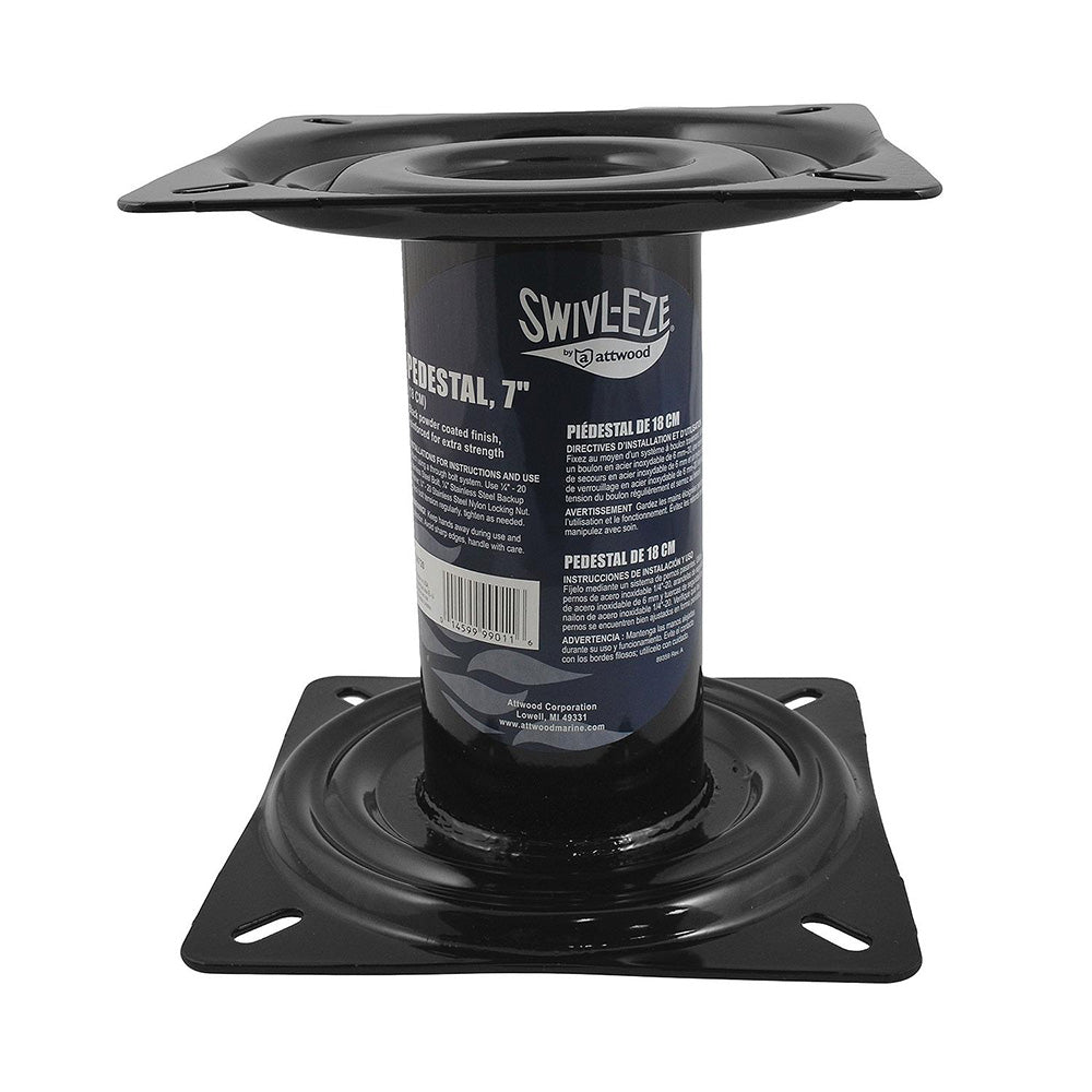 Attwood Swivl-Eze Pedestal 7" [90720] - Premium Seating from Attwood Marine - Just $22.99! 