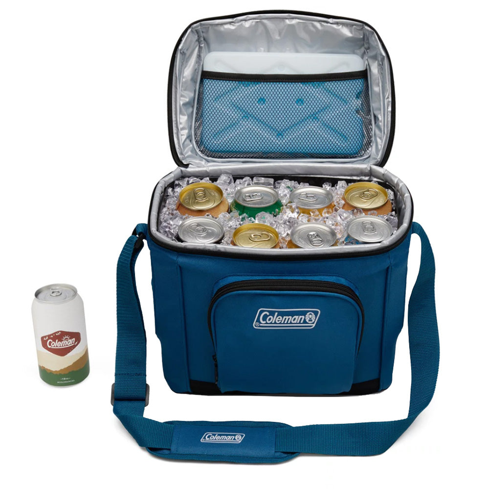 Coleman Chiller 16-Can Soft-Sided Portable Cooler - Deep Ocean [2158119] - Premium Coolers from Coleman - Just $32.99! 