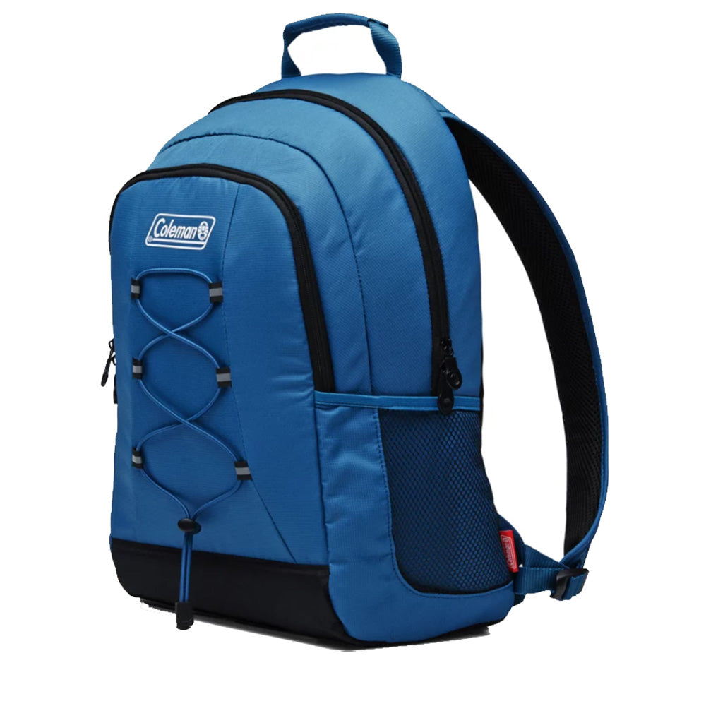 Coleman CHILLER 28-Can Soft-Sided Backpack Cooler - Deep Ocean [2158118] - Premium Coolers from Coleman - Just $39.99! 