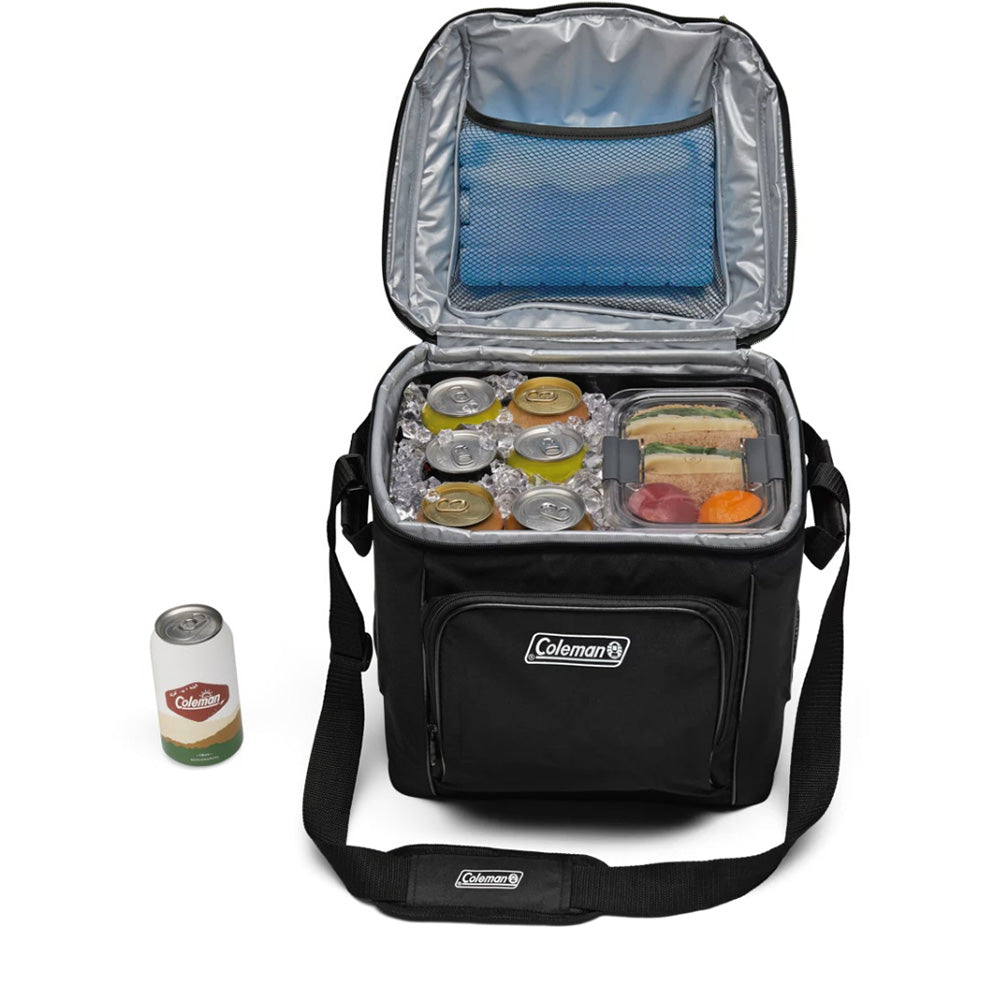 Coleman CHILLER 30-Can Soft-Sided Portable Cooler - Black [2158117] - Premium Coolers from Coleman - Just $44.99! 