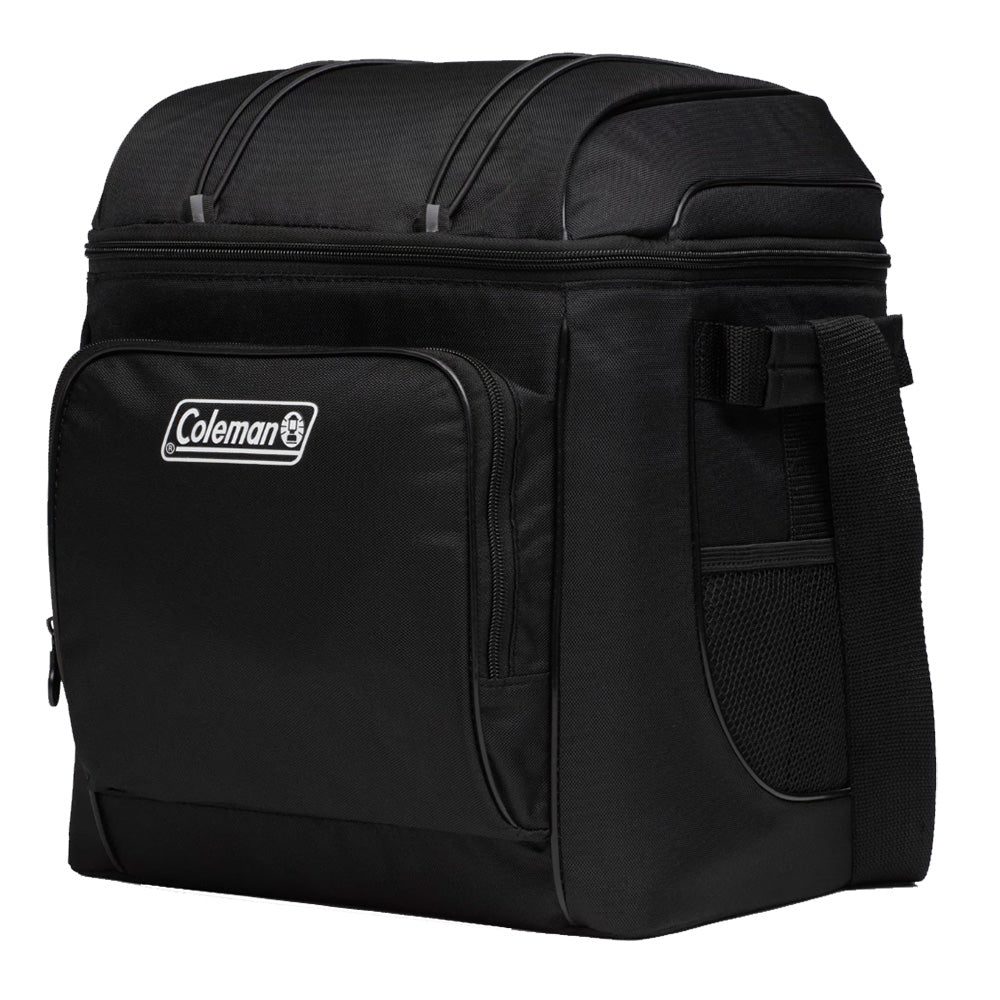 Coleman CHILLER 30-Can Soft-Sided Portable Cooler - Black [2158117] - Premium Coolers from Coleman - Just $44.99! 