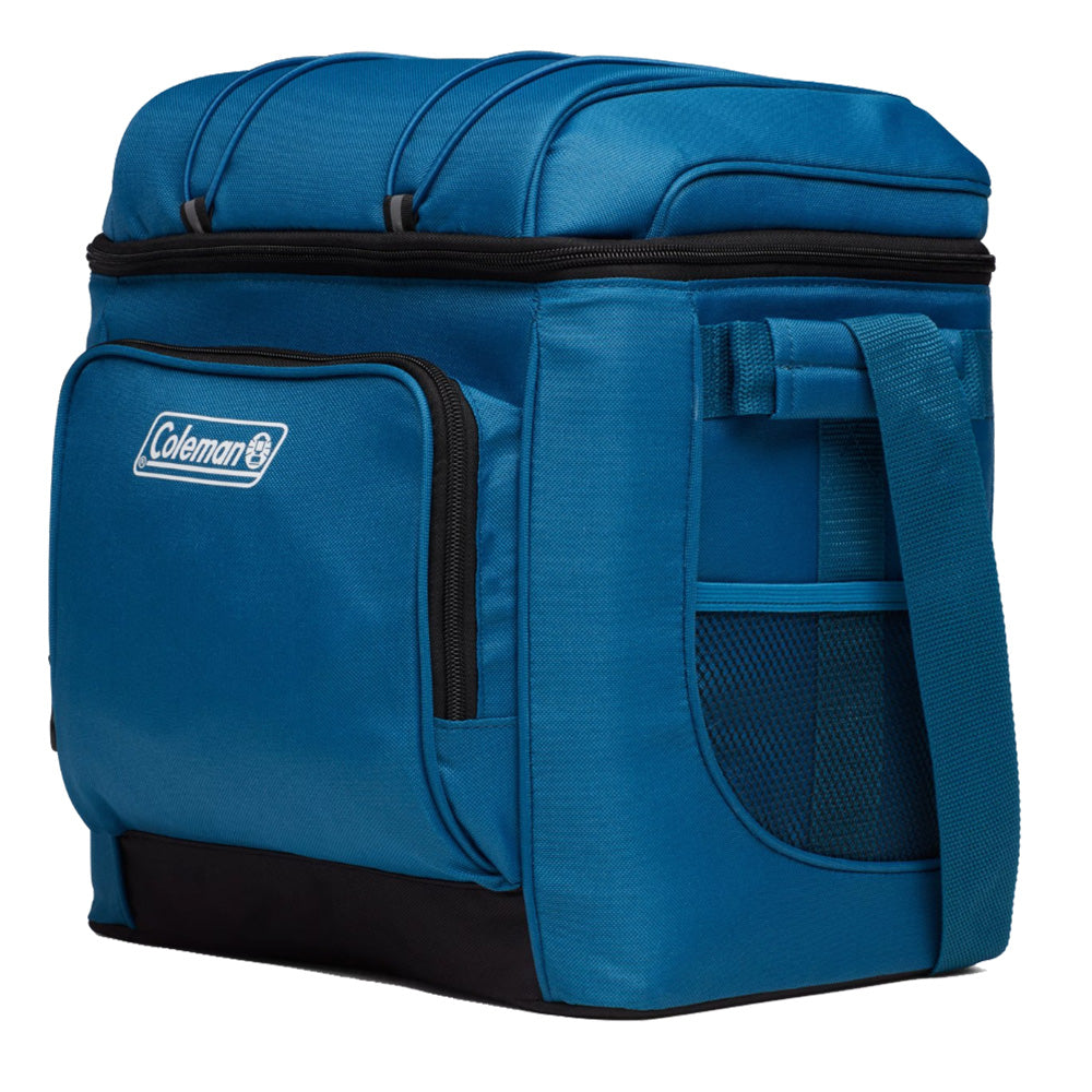 Coleman CHILLER 30-Can Soft-Sided Portable Cooler - Deep Ocean [2158132] - Premium Coolers from Coleman - Just $44.99! 