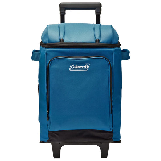 Coleman CHILLER 42-Can Soft-Sided Portable Cooler w/Wheels - Deep Ocean [2158120] - Premium Coolers from Coleman - Just $63.99! 