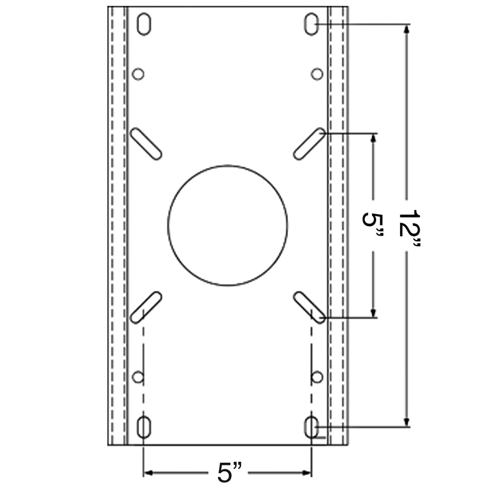 Springfield Trac-Lock Swivel/Slide Non-Locking Mount f/2-7/8" Post [1100521-L1] - Premium Seating from Springfield Marine - Just $116.99! 