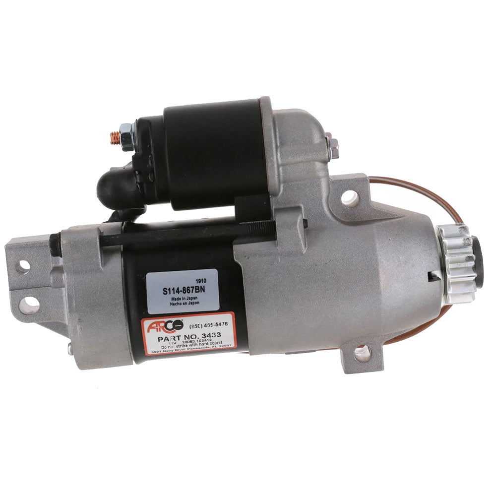 ARCO Marine Premium Replacement Yamaha Outboard Starter - 13 Tooth [3433] - Premium Engine Controls from ARCO Marine - Just $497.99! 