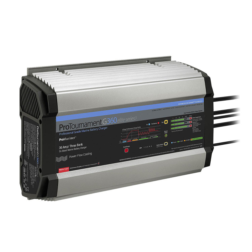 ProMariner ProTournamentelite 360 Battery Charger - 3 Bank - Global/CZone [55363] - Premium Battery Chargers from ProMariner - Just $460.99! 