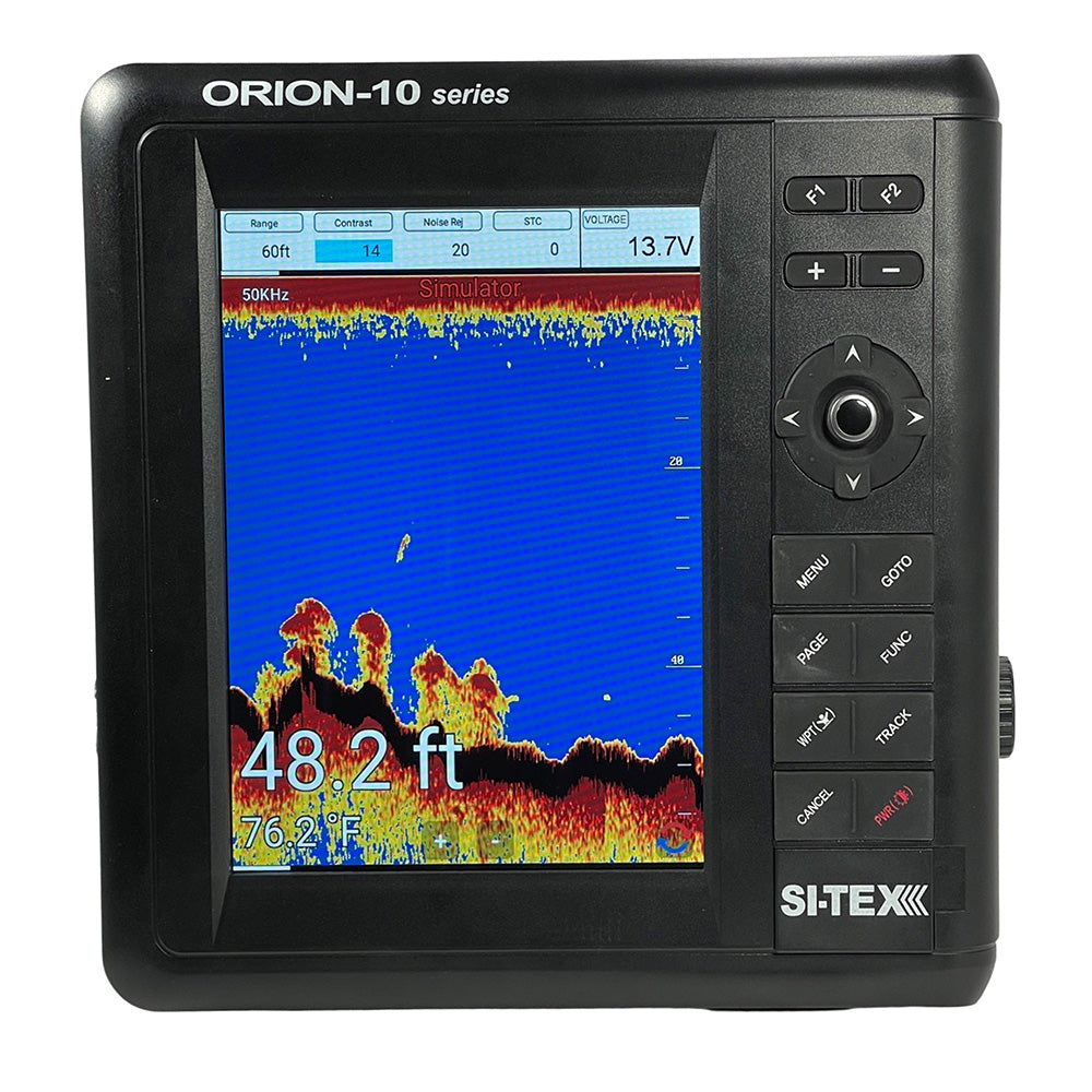 SI-TEX 10" Chartplotter System w/Internal GPS  C-MAP 4D Card [ORIONC] - Premium GPS - Chartplotters from SI-TEX - Just $1385.99! 