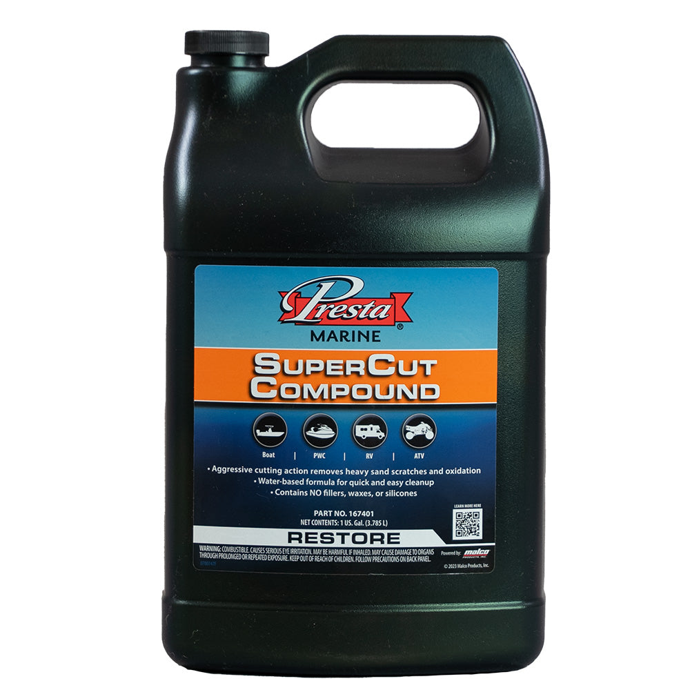 Presta Super Cut Compound - 1 Gallon [167401] - Premium Cleaning from Presta - Just $119.97! 