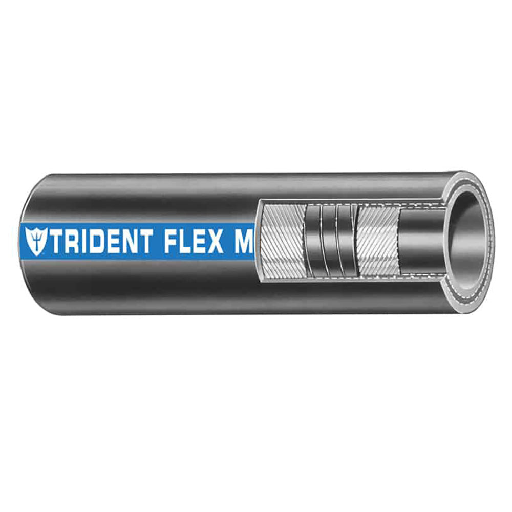 Trident Marine 1-1/2" Flex Marine Wet Exhaust  Water Hose - Black - Sold by the Foot [250-1126-FT] - Premium Fuel Systems from Trident Marine - Just $15.99! 