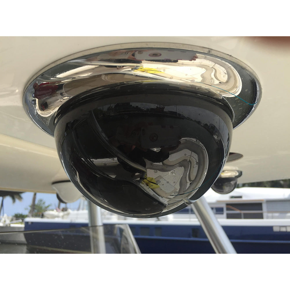 Iris Miniature Marine PTZ Dome Camera - Stainless Bezel - Hi-Def Ethernet IP - 10x Digital Zoom - 4 in 1 Video Format [IRIS4106] - Premium Cameras - Network Video from Iris Innovations - Just $1209.99! 