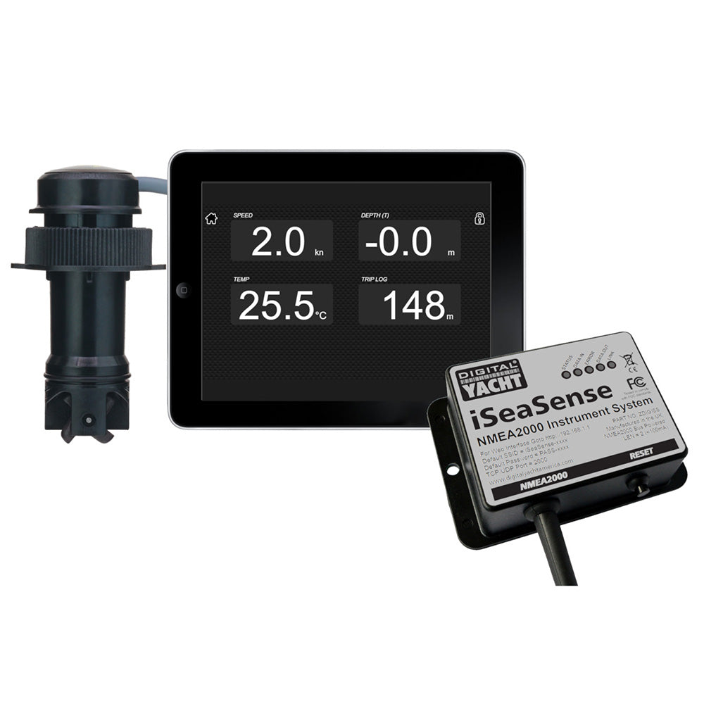 Digital Yacht iSeaSense Wireless Speed Depth Temp Pack [ZDIGISSPK1] - Premium Instruments from Digital Yacht - Just $664.99! 