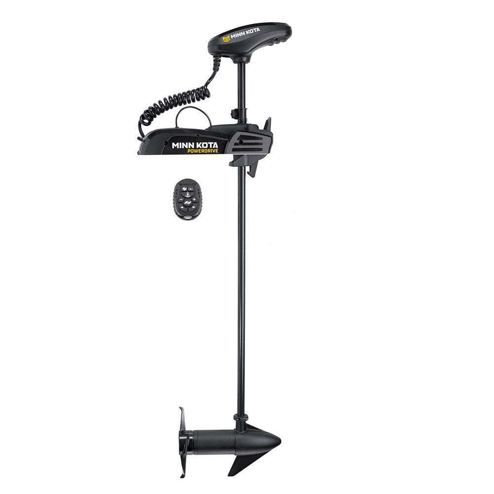 Minn Kota PowerDrive 55 Trolling Motor w/Micro Remote - 12V - 55LB - 54" [1358451] - Premium Trolling Motors from Minn Kota - Just $1139.99! 