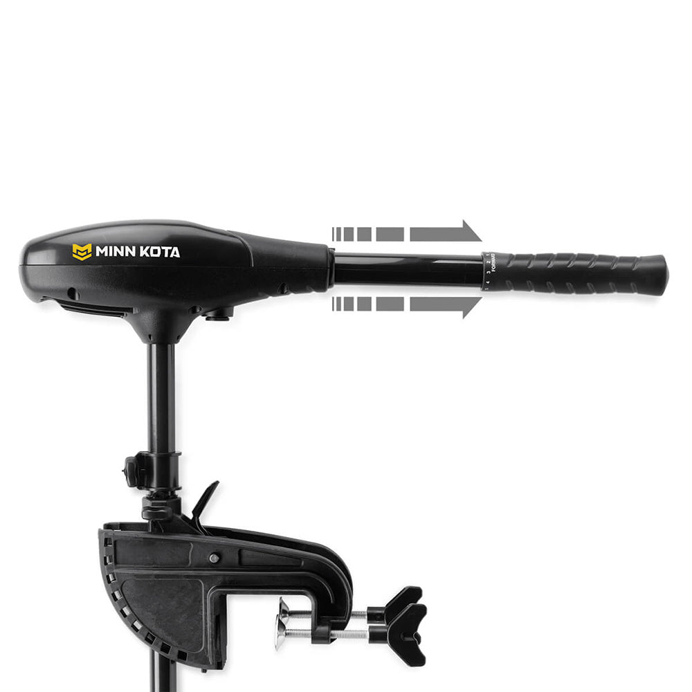 Minn Kota Endura Max 55 Trolling Motor - Transom Mount - 12V - 55lb - 36" [1352155M] - Premium Trolling Motors from Minn Kota - Just $319.99! 